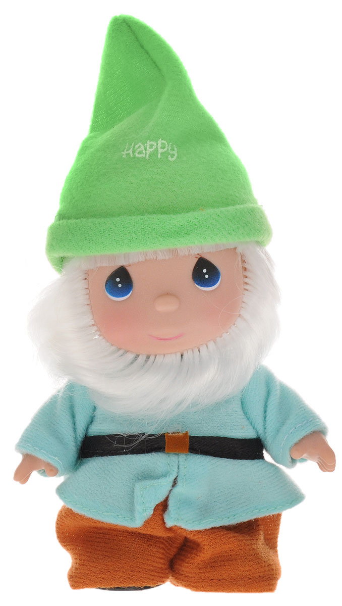 Precious Moments Мини-кукла Гном Весельчак4832 Precious Moments Мини-кукла Гном Весельчак4832Какие же милые эти куколки Precious Moments. Создатель этих очаровательных крошек настоящая волшебница - Линда Рик - оживила свои творения, каждая кукла обрела свой милый и неповторимый образ. Эти крошки могут сопровождать вас в чудесных странствиях и сделать каждый момент вашей жизни незабываемым! Мини-кукла Гном Весельчак одета в коричневые штанишки, нежно-голубую кофту и зеленый колпак. Волосы и борода у гномика белые. У мальчика большие синие глаза. Кукла имеет подвижные руки и голову. Благодаря играм с куклой, ваша малышка сможет развить фантазию и любознательность, овладеть навыками общения и научиться ответственности. Порадуйте свою принцессу таким прекрасным подарком!