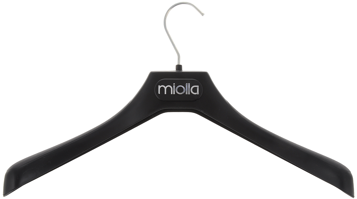 Вешалка для одежды "Miolla", цвет: черный, длина 39 см. 2511004U