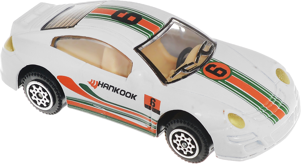 Shantou Машинка Pocket Car цвет белый1601l164_белый Shantou Машинка Pocket Car цвет белый1601l164_белыйМашинка Shantou Pocket Car предназначена для сюжетно-ролевых игр, способствует развитию воображения, познавательного мышления и моторики. Выполнено изделие из металла с пластиковыми элементами и покрыто нетоксичной краской. Колеса машинки имеют свободный ход. Играя с машинкой, малыш сможет представить себя великим автогонщиком.