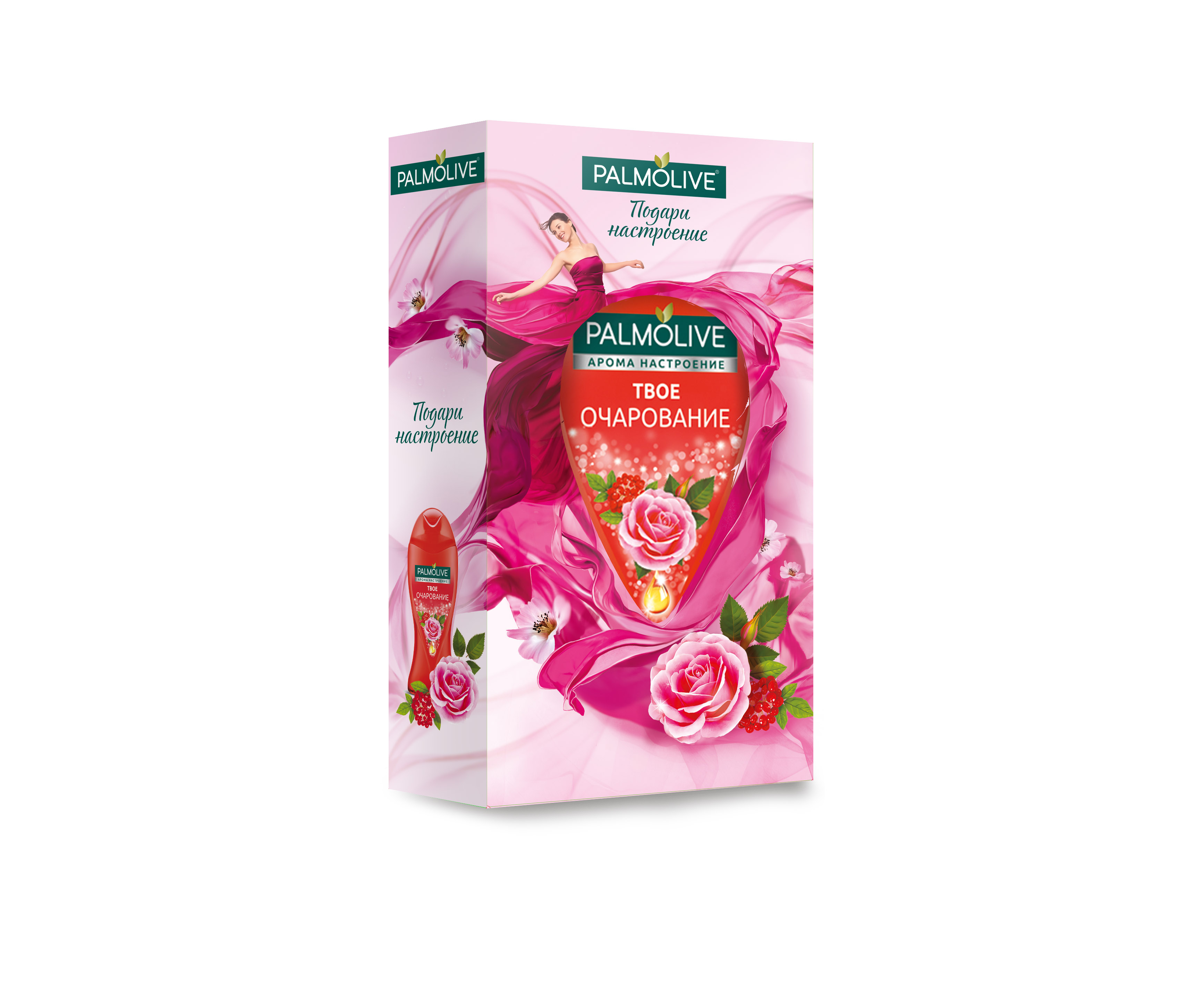 Подарочный набор Palmolive Арома Настроение Твое Очарование в косметичке04135396116 Подарочный набор Palmolive Арома Настроение Твое Очарование в косметичке04135396116Гель для душа Твое Очарование 250мл - 1шт, мочалка - 1шт, косметичка