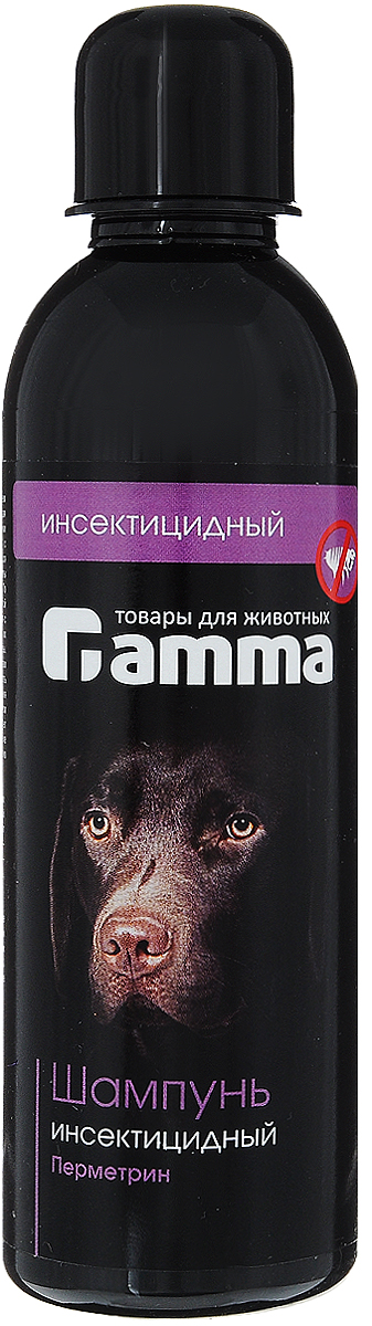 Шампунь для собак Гамма!, инсектицидный, 250 млШг-10700 Шампунь для собак Гамма!, инсектицидный, 250 млШг-10700Шампунь для собак Гамма! применяют для уничтожения возбудителей энтомозов (блох, вшей и власоедов), паразитирующих на животных. Шампунь чистит мягко, не смывая естественных защитных масел с кожи, и придает шерсти здоровое сияние. Смывается легко, оставляя шерсть легко расчесываемой с легким ароматом свежести. Безопасен для щенков. Товар сертифицирован.