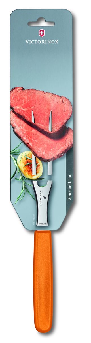 Вилка для мяса Victorinox, цвет: оранжевый, длина 15 см5.2106.15L9B Вилка для мяса Victorinox, цвет: оранжевый, длина 15 см5.2106.15L9BВилка для мяса Victorinox выполнена из стали и предназначена для накалывания больших кусков мяса и птицы. Эргономичная ручка изготовлена из полипропилена. Такая вилка прекрасно дополнит коллекцию ваших кухонных аксессуаров.