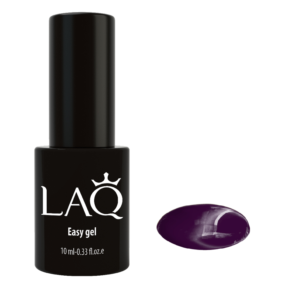 LAQ Гель-лак Easy Gel темно-фиолетовый ,10 мл15027 LAQ Гель-лак Easy Gel темно-фиолетовый ,10 мл15027Гель-лак нового поколения! Наносится легко как лак, носится долго как гель! Наносится как обычный лак, полимеризуется в течение 60 секунд в LED лампе и не образует дисперсионного слоя. Глянцевый маникюр без сколов и потери яркости до трех недель! Быстрое нанесение-не требует базы, верхнего покрытия, не имеет липкого слоя. Укрепляет ногтевую пластину. Быстрое удаление за 10 минут.