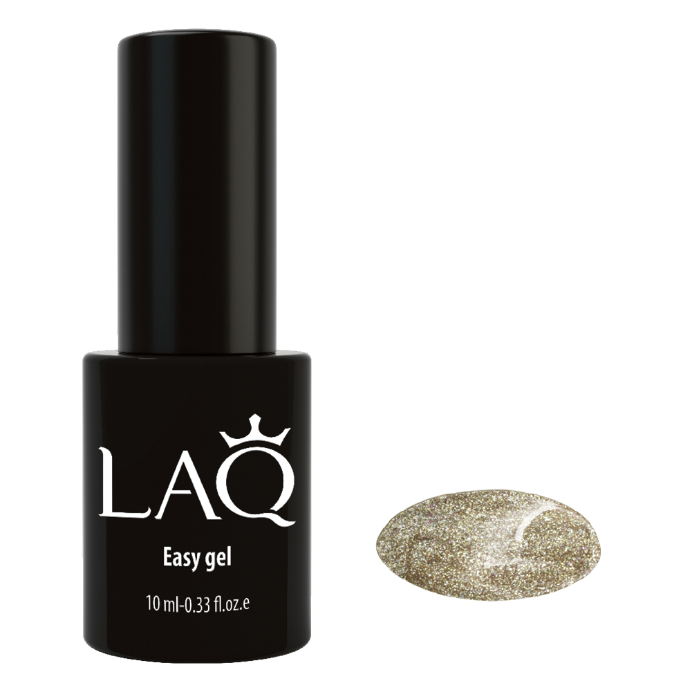 LAQ Гель-лак Easy Gel золотой ,10 мл15028 LAQ Гель-лак Easy Gel золотой ,10 мл15028Гель-лак нового поколения! Наносится легко как лак, носится долго как гель! Наносится как обычный лак, полимеризуется в течение 60 секунд в LED лампе и не образует дисперсионного слоя. Глянцевый маникюр без сколов и потери яркости до трех недель! Быстрое нанесение-не требует базы, верхнего покрытия, не имеет липкого слоя. Укрепляет ногтевую пластину. Быстрое удаление за 10 минут.