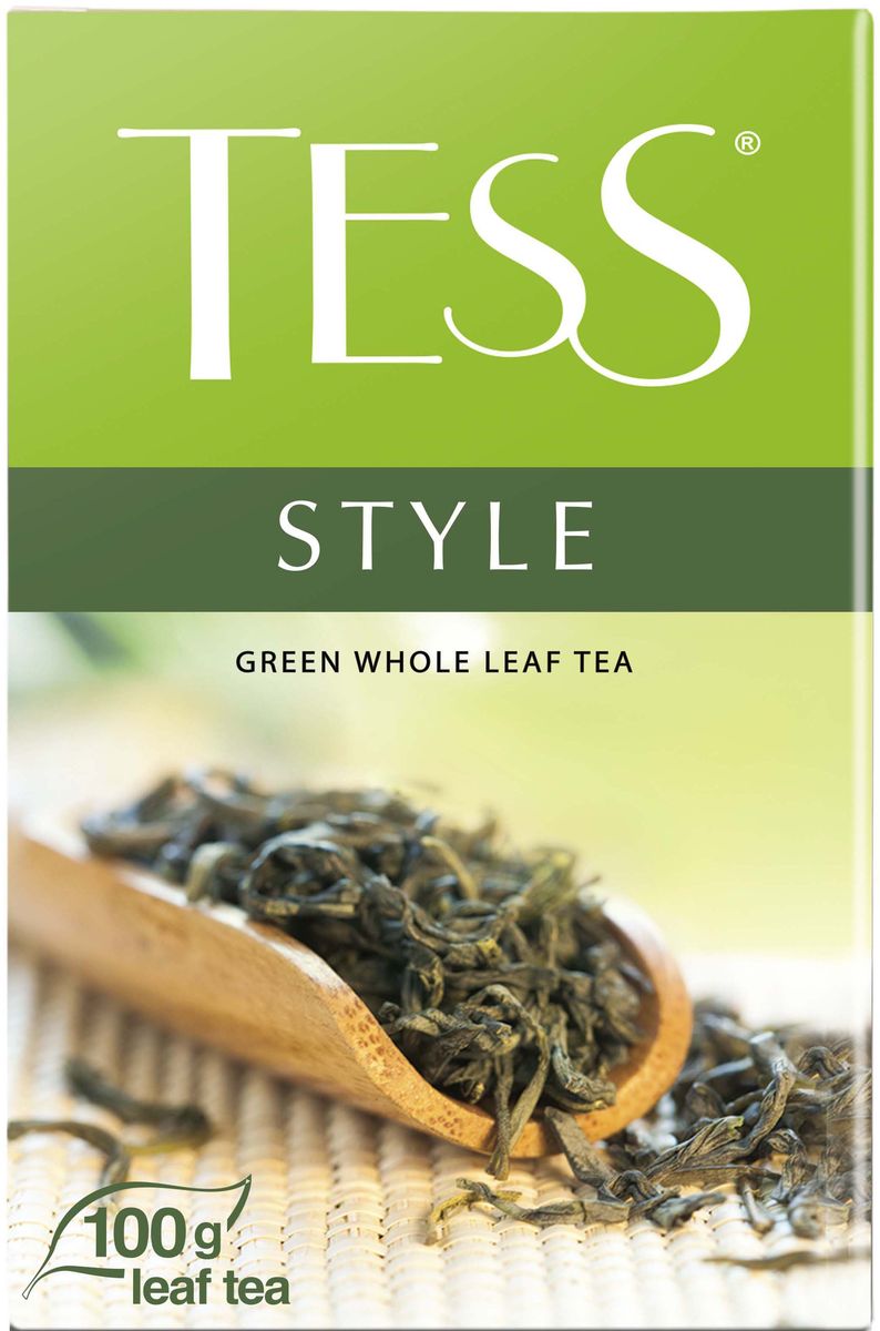 Tess Style зеленый листовой чай, 100 г0589-14 Tess Style зеленый листовой чай, 100 г0589-14Природный букет благородного зеленого чая из провинции Фудзянь раскрывается во всем великолепии: насыщенный, но легкий вкус, воздушный цветочный аромат, настой цвета светлого нефрита и долгое, с нотами сладости, послевкусие.
