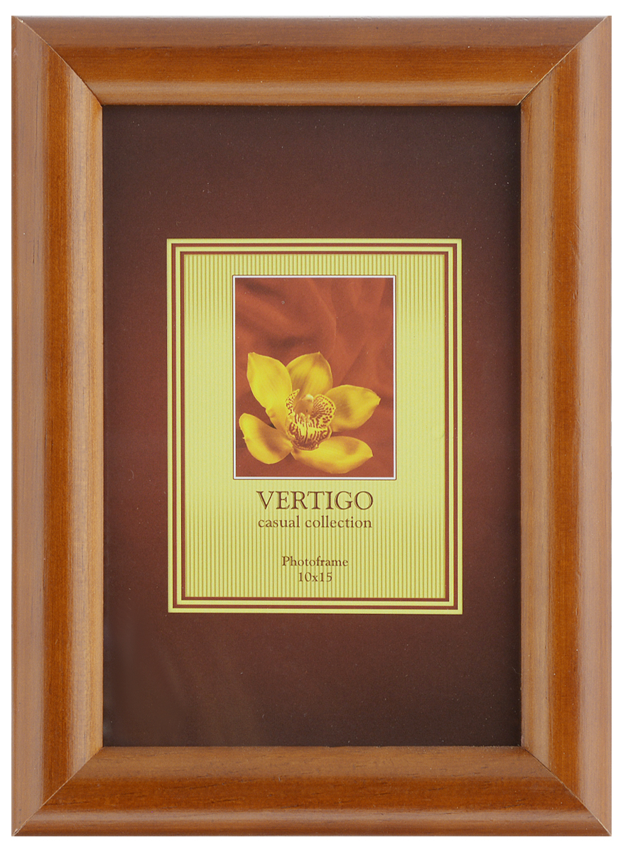 Фоторамка Vertigo Toscana, цвет: коричневый, 10 х 15 см12194 WF-022/194_коричневый Фоторамка Vertigo Toscana, цвет: коричневый, 10 х 15 см12194 WF-022/194_коричневыйФоторамка Vertigo Toscana выполнена из дерева и стекла, защищающего фотографию. Обратная сторона рамки оснащена специальной ножкой, благодаря которой ее можно поставить на стол или любое другое место в доме или офисе. Также изделие оснащено специальными отверстиями для подвешивания на стену. Такая фоторамка поможет вам оригинально и стильно дополнить интерьер помещения, а также позволит сохранить память о дорогих вам людях и интересных событиях вашей жизни.