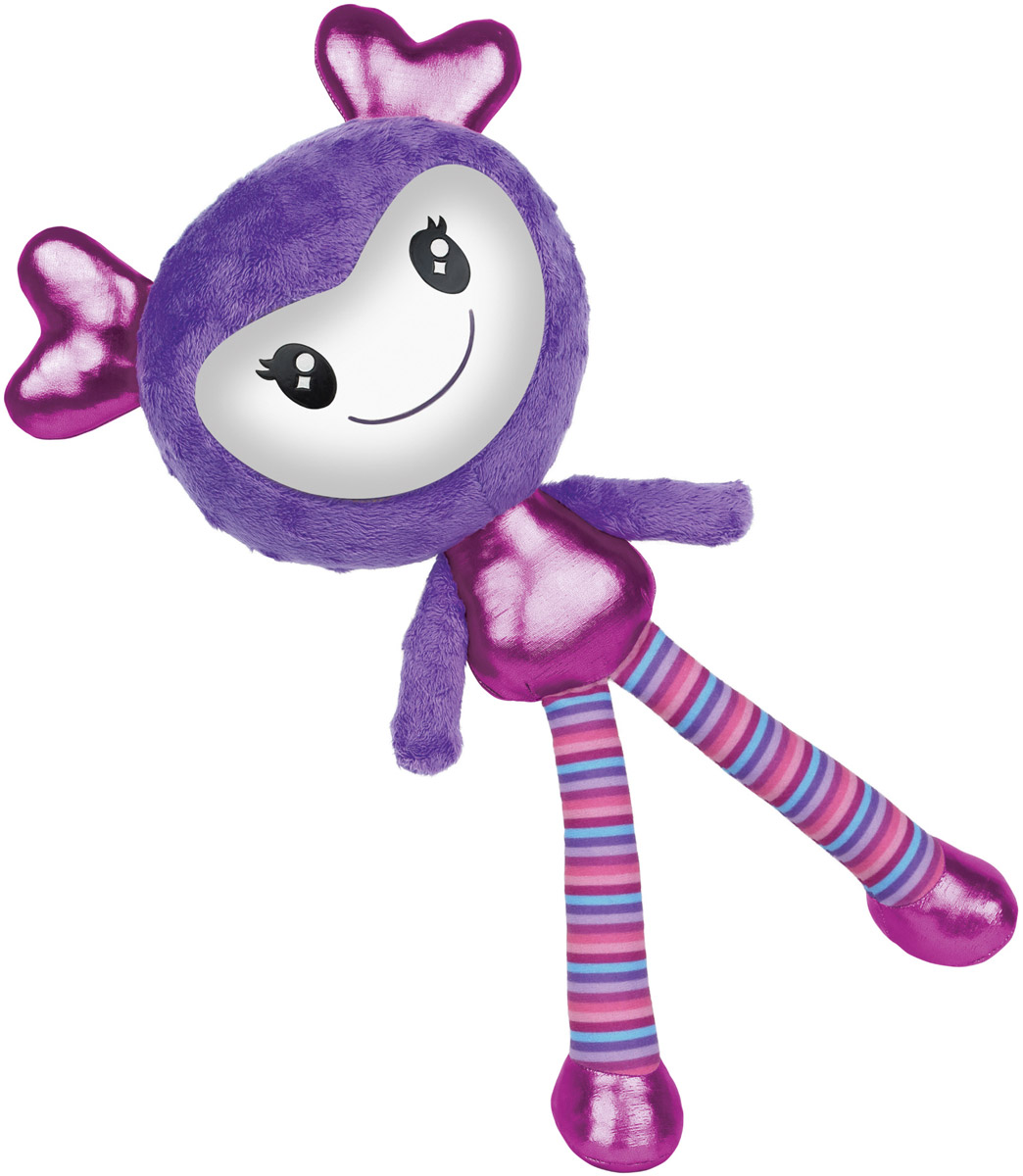 Brightlings Интерактивная игрушка цвет сиреневый52300_сиреневый Brightlings Интерактивная игрушка цвет сиреневый52300_сиреневыйИнтерактивная игрушка Brightlings создана специально для девочек, она выглядит очень ярко, красочно и необычно. У игрушки 3 режима игры: разговор, повторение, музыка. Она умеет произносить более 100 фраз! Реагирует на действия: так, например, если погладить игрушку по спине, она скажет, что это очень мило. А если потрясти ее - выразит недовольство и попросит прекратить. Таким образом, игрушка сможет стать для девочки самой настоящей, верной подружкой! В режиме музыки игрушка проигрывает мелодии в различных стилях (опера, поп, рок-н-ролл, джаз, йодль, битбокс и другие). Меняя положение игрушки, ребенок переключает мелодии - таким образом, девочка сможет почувствовать себя самым настоящим ди-джеем! Рекомендуется докупить 3 батарейки напряжением 1,5V типа ААA (товар комплектуется демонстрационными).