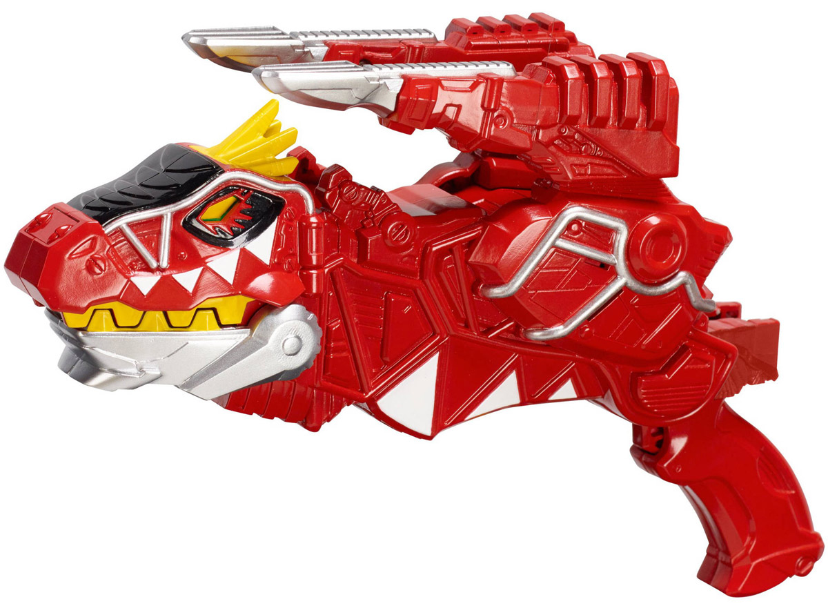 Power Rangers Бластер T-Rex Super Charge Morpher43000 Power Rangers Бластер T-Rex Super Charge Morpher43000Приключения могучих рейнджеров продолжаются! Для всех, кто является давним поклонником этих отважных супергероев, а также для тех, кому совсем недавно полюбился этот замечательный сериал, станет отличным подарком бластер Power Rangers T-Rex Super Charge Morpher. Бластер-преобразователь выглядит точно также как в сериале! В комплект с оружием входят два динозаряда, несущих силу легендарных динозавров. Помещая заряды в специально предназначенные для них отсеки устройства, вы сможете разблокировать звуковые эффекты, в точности соответствующие морферам любимых героев! Рекомендуется докупить 3 батарейки напряжением 1,5V типа LR44 (товар комплектуется демонстрационными).