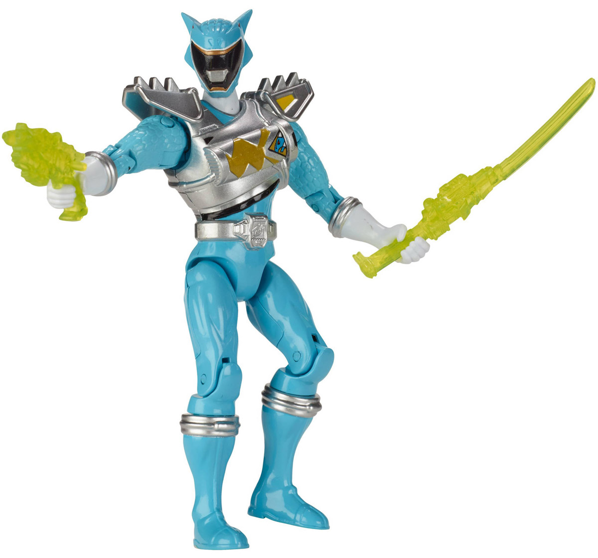Power Rangers Фигурка Aqva Ranger43200_43231 Power Rangers Фигурка Aqva Ranger43200_43231Фигурка Power Rangers Aqva Ranger, выполненная из пластика в виде рейнджера в шлеме и специальном костюме, станет любимой игрушкой вашего ребенка. Руки, ноги и голова фигурки подвижны. В комплект входят два оружия рейнджера. Игрушка выполнена по мотивам приключенческого фильма Power Rangers. Могучие рейнджеры - это новое поколение героев, которые унаследовали силу древних воинов и должны встать на защиту Земли. Эта игрушка обязательно понравится ребенку, он часами будет играть с ней, придумывая захватывающие истории для героев.