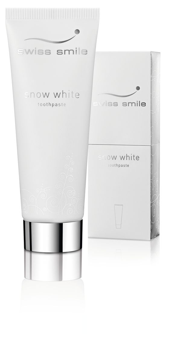 Swiss Smile Отбеливающая зубная паста Snow White, 75 мл976022-002 Swiss Smile Отбеливающая зубная паста Snow White, 75 мл976022-0021 отбеливающая зубная паста 75 мл, с инструкцией, оригинальная упаковка