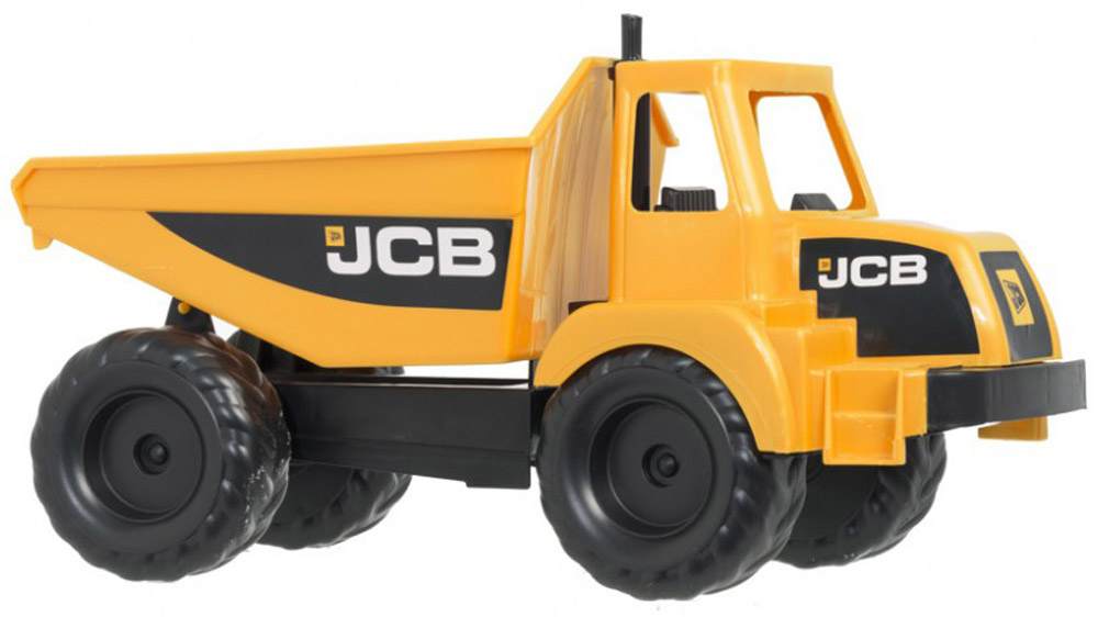 HTI Гигантский самосвал JCB1416077 HTI Гигантский самосвал JCB1416077Гигантский самосвал JCB, изготовленный из прочного безопасного материала, отлично подойдет ребенку для различных игр. Игрушечный самосвал сделан из высококачественной прочной пластмассы, что позволит ещё дольше играть с ним, не боясь поломок. Гигантская машинка является точной уменьшенной копией своего прототипа - настоящей строительной техники от компании JCB. Колеса уникального самосвала сделаны из прорезиненного материала, что обеспечивает прочное сцепление с дорогой, не давая скользить машинке по полу и царапать его. Наполни вместительный кузов самосвала песком и доставь его в целости и сохранности к пункту назначения! Кузов можно поднять, чтобы высыпать песок, и опустить обратно для дальнейшего пути. Удивите своего маленького строителя новой современной техникой! Такая игрушка, несомненно, обрадует малыша и принесет ему уйму ярких впечатлений. Ваш ребенок сможет прекрасно провести время дома или на улице, воспроизводя свою стройку. Собери целую коллекцию...