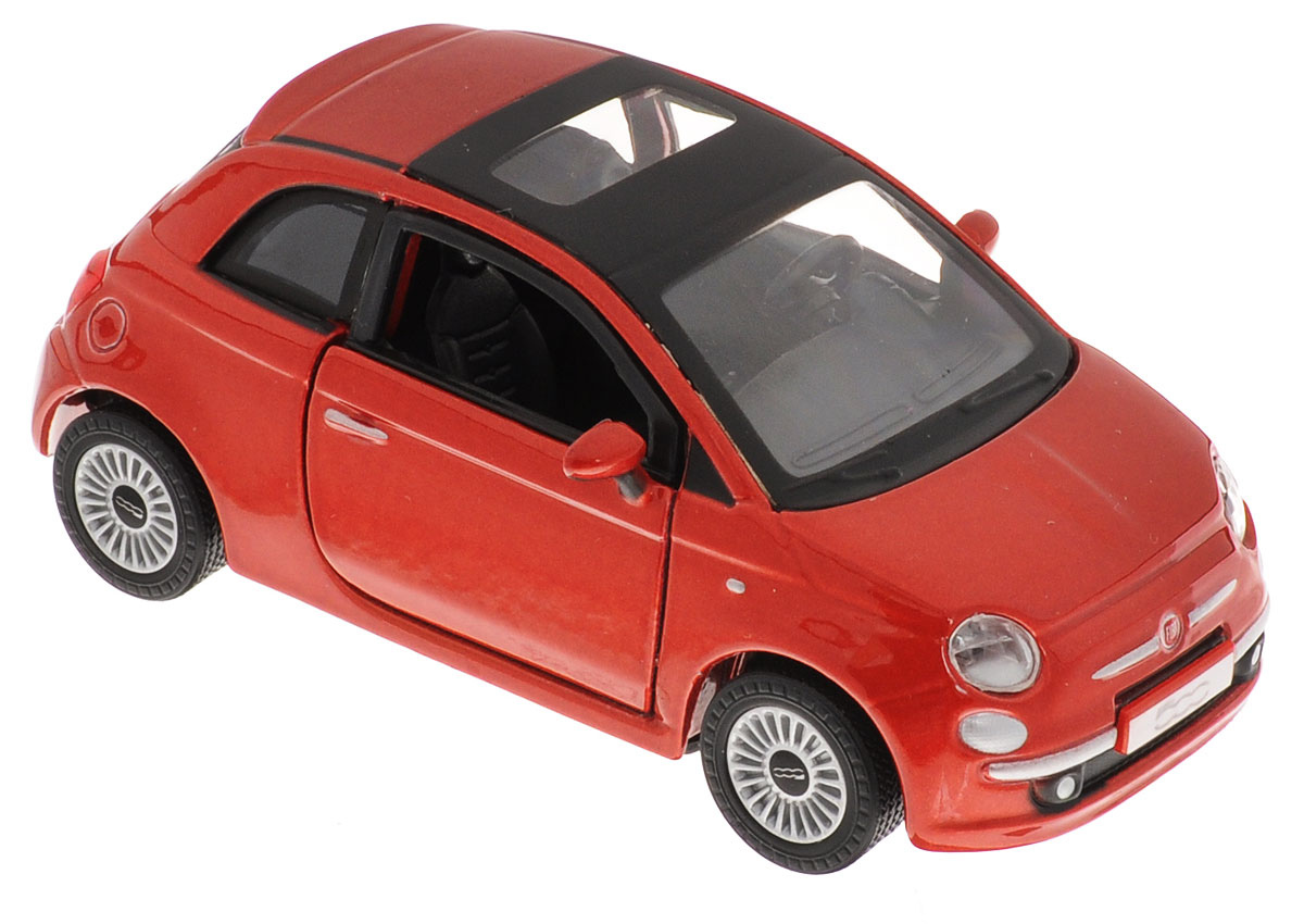 Bburago Модель автомобиля Fiat 50018-43000_красный_Fiat Bburago Модель автомобиля Fiat 50018-43000_красный_FiatКоллекционная модель автомобиля Bburago Fiat 500 будет отличным подарком как ребенку, так и взрослому коллекционеру. Благодаря броской внешности, а также великолепной точности, с которой создатели этой модели передали внешний вид настоящего автомобиля, машинка станет подлинным украшением любой коллекции авто. Автомобиль будет долго служить своему владельцу благодаря металлическому корпусу с элементами из пластика. Дверцы машины открываются. Шины обеспечивают отличное сцепление с любой поверхностью пола. Модель автомобиля Bburago Fiat 500 в масштабе 1:32 обязательно понравится вашему ребенку и станет достойным экспонатом любой коллекции.