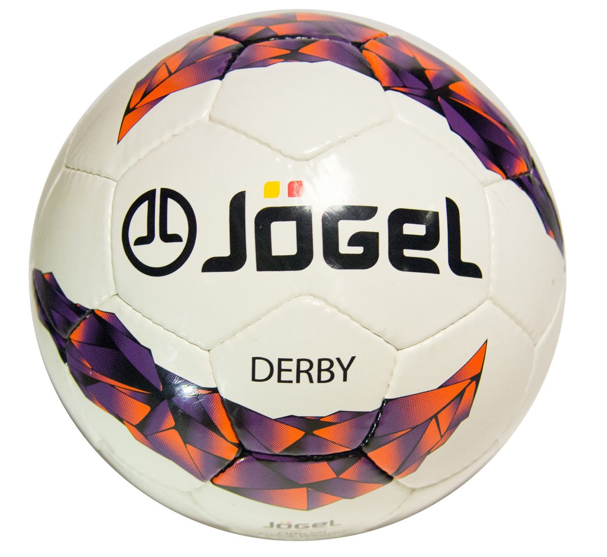 Мяч футбольный Jogel Derby, цвет: белый, сиреневый, оранжевый, черный. Размер 4. JS-500УТ-00009475 Мяч футбольный Jogel Derby, цвет: белый, сиреневый, оранжевый, черный. Размер 4. JS-500УТ-00009475Название: Мяч футбольный Jgel JS-500 Derby №4 Категория: Тренировочный мяч Коллекция: 2016/2017 Описание: Jogel JS-500 Derby классический тренировочный мяч ручной сшивки, один из самых популярных в текущей коллекции Jogel. Его отличительными особенностями являются прекрасные технические характеристики, соответствующие требованиям тренировочного процесса, и разумная цена. Размер №4 предназначается для тренировок детей в возрасте от 8 до 12 лет. Данный мяч рекомендован для тренировок и тренировочных игр клубных и любительских команд. Поверхность мяча выполнена из глянцевой синтетической кожи (полиуретан) толщиной 1,0 мм. Мяч имеет 4 подкладочных слоя на нетканой основе (смесь хлопка с полиэстером) и оснащен латексной камерой с бутиловым ниппелем, обеспечивающим долгое сохранение воздуха в камере. Уникальной особенностью бренда Jogel является традиционная конструкция мячей из 30 панелей. Привлекательный дизайн Коллекции 2016/2017 ярко выделяет мячи Jogel на витрине. Данный мяч подходит...