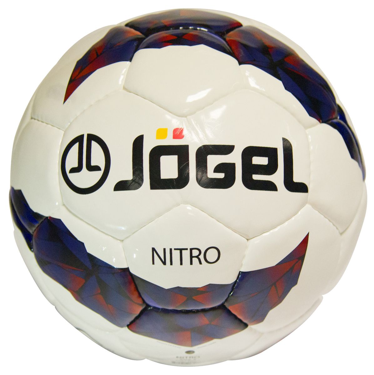 Мяч футбольный Jogel Nitro, цвет: белый, синий, бордовый, черный. Размер 5. JS-700УТ-00009477 Мяч футбольный Jogel Nitro, цвет: белый, синий, бордовый, черный. Размер 5. JS-700УТ-00009477Название: Мяч футбольный Jgel JS-700 Nitro №5 Категория: Тренировочный мяч Коллекция: 2016/2017 Описание: Jogel JS-700 Nitro превосходный мяч ручной сшивки тренировочного уровня, имеющий более плотный материал покрышки, чем у мяча Jogel JS-500 Derby, благодаря чему обеспечивается более мягкий контакт и максимальная прочность. Данный мяч рекомендован для тренировок и тренировочных игр клубных и любительских команд. Поверхность мяча выполнена из глянцевой синтетической кожи (полиуретан) толщиной 1,2 мм. Мяч имеет 4 подкладочных слоя на нетканой основе (смесь хлопка с полиэстером) и оснащен латексной камерой с бутиловым ниппелем, обеспечивающим долгое сохранение воздуха в камере. Уникальной особенностью бренда Jogel является традиционная конструкция мячей из 30 панелей. Привлекательный дизайн Коллекции 2016/2017 ярко выделяет мячи Jogel на витрине. Данный мяч подходит для поставок на гос. тендеры. При производстве мячей Jogel не используется детский труд. Официальный размер и вес FIFA....