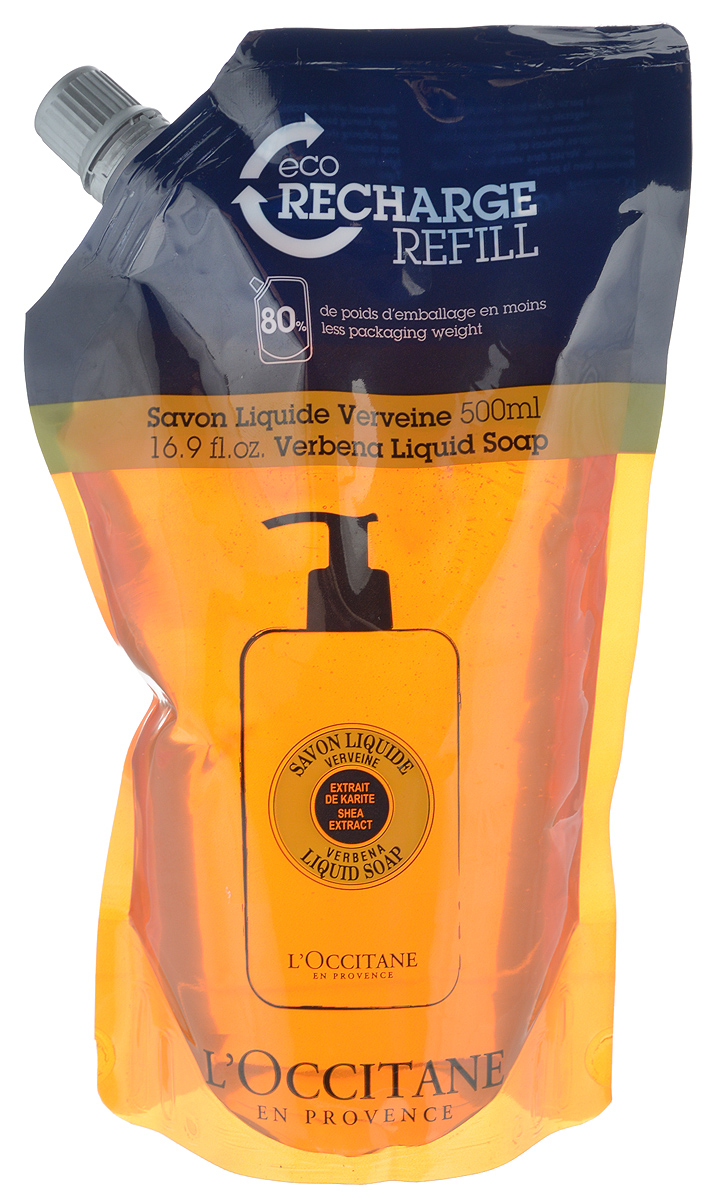 Мыло жидкое L’Occitane En Provence Вербена, с ароматом вербены, 500 мл292709 Мыло жидкое L’Occitane En Provence Вербена, с ароматом вербены, 500 мл292709Жидкое мыло L’Occitane En Provence Вербена изготовлено на основе растительных масел. Обогащено маслом карите и не содержит синтетических очищающих средств-детергентов. Нежнейшая мягкая пенка бережно и эффективно очищает кожу. Жидкое мыло LOccitane En Provence Вербена создано с уважением к вам и окружающей среде. Товар сертифицирован.