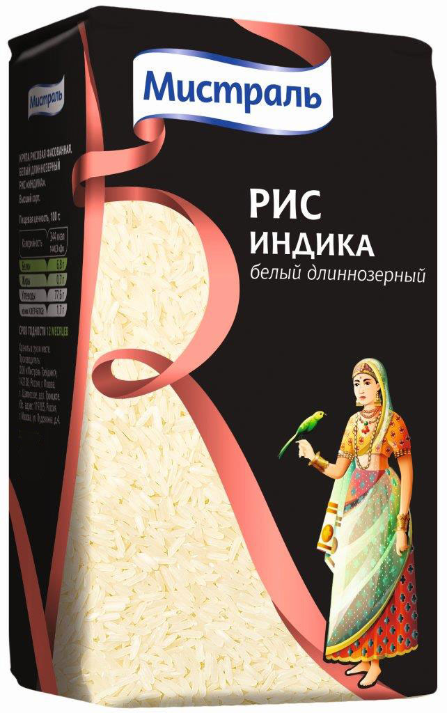Мистраль Рис Индика, 450 г10120 Мистраль Рис Индика, 450 г10120Благодаря красивой форме зерен и мягкому вкусу Индика является наиболее популярным в мире сортом длиннозерного риса и используется для приготовления всевозможных блюд.