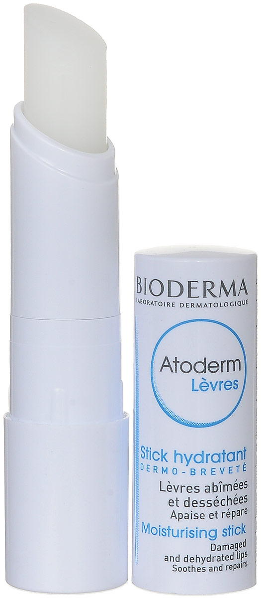 Bioderma Стик для губ Atoderm, 4 г028098I Bioderma Стик для губ Atoderm, 4 г028098IУвлажняющий, успокаивающий уход для обезвоженной и чувствительной кожи губ. Удобен в применении. Смягчает, увлажняет, защищает, успокаивает кожу губ.