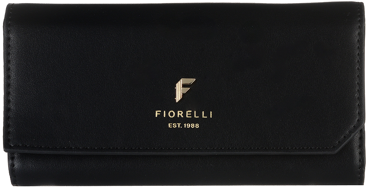 Кошелек женский Fiorelli, цвет: черный. 0831 FS0831 FS Black Кошелек женский Fiorelli, цвет: черный. 0831 FS0831 FS BlackСовременный кошелек оригинального дизайна Fiorelli изготовлен из эко-кожи и оформлен металлической пластиной с логотипом бренда. Внутри два отделения для купюр, одиннадцать карманов для карт и один большой карман для монет, который застегивается на молнию. Так же есть четыре скрытых кармана и один кармашек с прозрачным окошком. Снаружи на задней стенке прорезной карман на застежке-молнии. Закрывается кошелек на застежку-кнопку. Такой кошелек станет замечательным подарком человеку, ценящему качественные и практичные вещи.