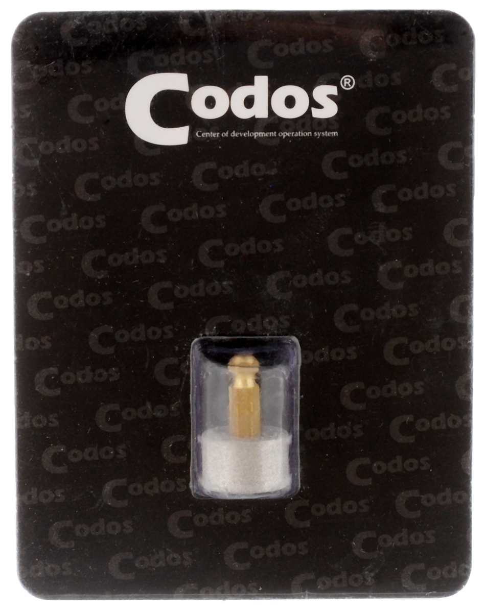Камень точильный Codos СР-3300, для гриндера Codos СР-33006940140192 Камень точильный Codos СР-3300, для гриндера Codos СР-33006940140192Точильный камень-насадка Codos СР-3300 предназначен специально для гриндера Codos СР-3300. Гриндер используется для легкой обработки когтей животных в домашних условиях и профессионалам. Легко снимается и одевается на гриндер. Простой и удобный в применении инструмент для обработки когтей домашних питомцев. Размер камня: 1,3 х 1,3 х 8 см.