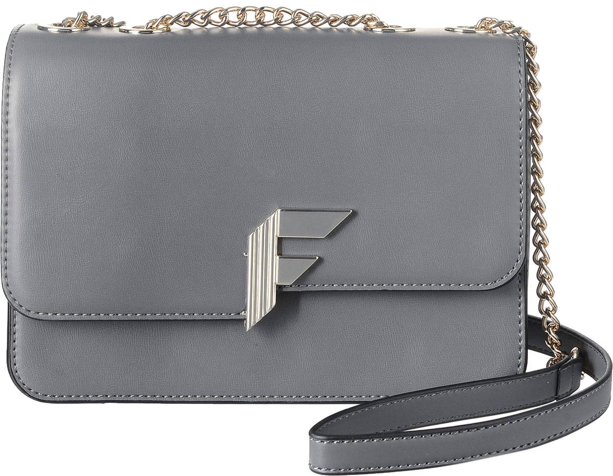 Сумка женская Fiorelli, цвет: серый. 8527 FH8527 FH City Grey Сумка женская Fiorelli, цвет: серый. 8527 FH8527 FH City GreyСтильная сумка Fiorelli выполнена из высококачественной искусственной кожи. Изделие оформлено металлической пластинкой с логотипом бренда. Сумка оснащена удобным плечевым ремнем, который выполнен в виде цепочки. Изделие закрывается клапаном на магнитную кнопку. Внутри расположено три отделения, которые содержат два открытых накладных кармана для телефона и мелочей и один вшитый карман на молнии.