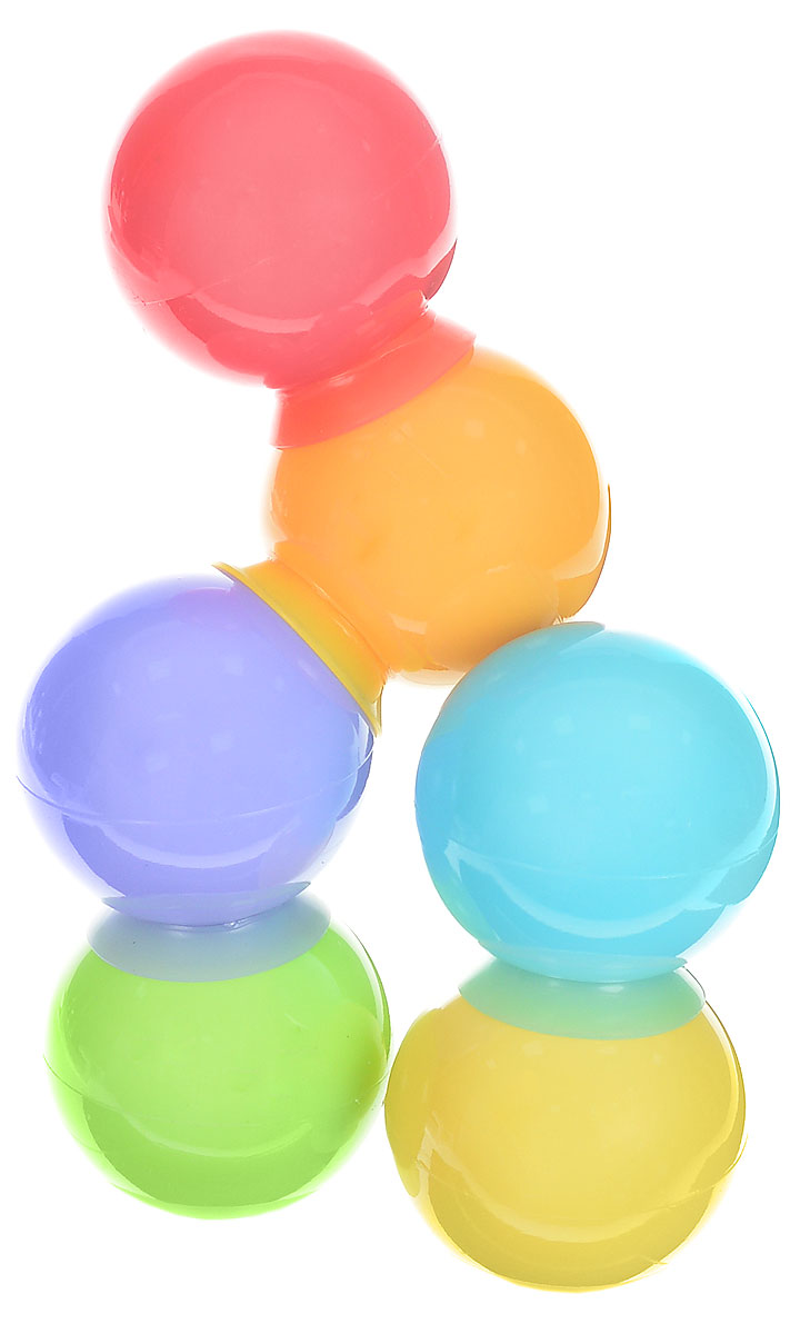 Happy Baby Набор игрушек для ванной IQ-Bubbles 6 шт32017 Happy Baby Набор игрушек для ванной IQ-Bubbles 6 шт32017Набор игрушек для ванной Happy Baby IQ-Bubbles превратит купание вашего ребенка в веселую игру. Игрушки изготовлены из безопасных материалов и подходят для детей с рождения. Разноцветные пузыри в виде шариков на присосках не только превратят процесс купания в удовольствие, но и помогут в развитии творческих и интеллектуальных способностей. С помощью присосок малыш может крепить яркие шарики к гладким поверхностям ванной комнаты или соединять между собой в разных вариациях! Игрушки стимулируют развитие у ребенка координации движений, мелкой моторики и зрительной координации.