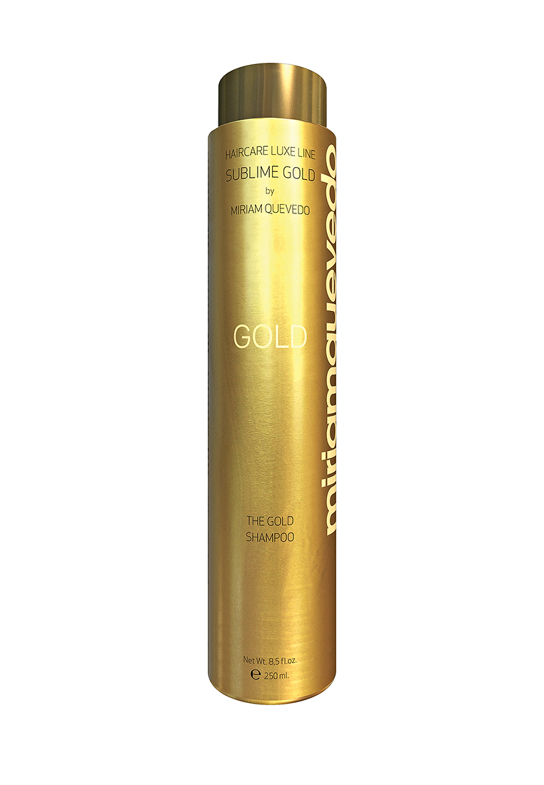 Miriam Quevedo Золотой шампунь (The Gold Shampoo) 250 мл377 Miriam Quevedo Золотой шампунь (The Gold Shampoo) 250 мл377Бережно ухаживающий шампунь заполняет структуру волоса, насыщает здоровьем кожу головы с помощью своего необычного состава, в который входят Золотая пудра, масло Аргании, Императорская орхидея, и экстракт Черной икры. Волосы приобретают золотой блеск, необходимый объем и восхитительную красоту.