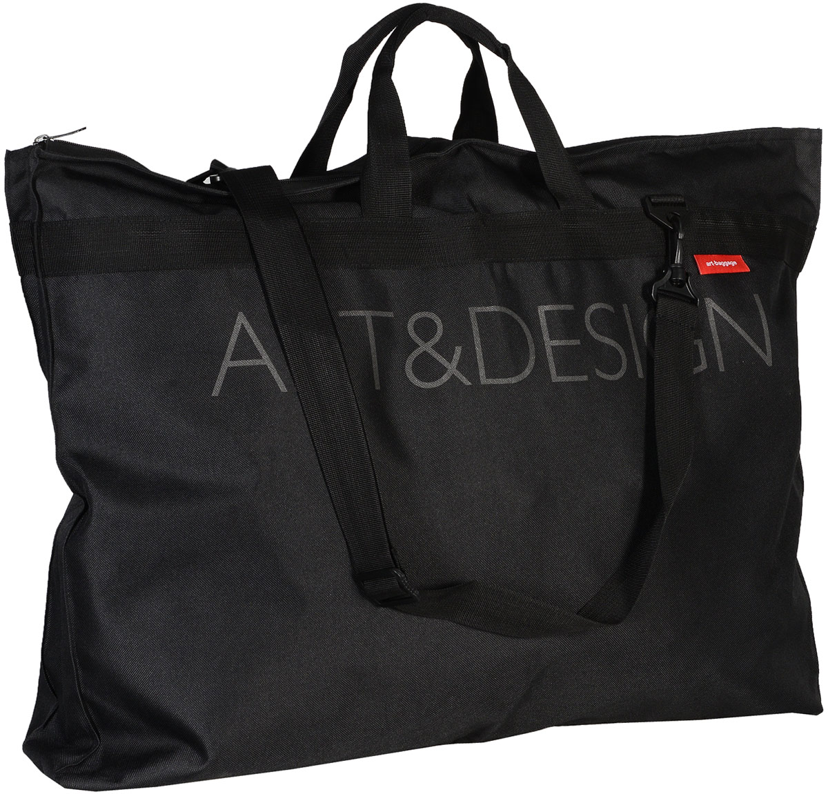 Сумка для подрамников Аntan Art&Design, цвет: черный. 6-204/36-204 Сумка для подрамников Аntan Art&Design, цвет: черный. 6-204/36-204Сумка для подрамников Аntan Art&Design выполнена из высококачественного полиэстера. Изделие оформлено фирменным принтом и фирменной нашивкой. Сумка оснащена удобными ручками и съемным плечевым ремнем, длина которого регулируется с помощью пряжки. Изделие закрывается на застежку-молнию. Внутри расположено вместительное отделение.