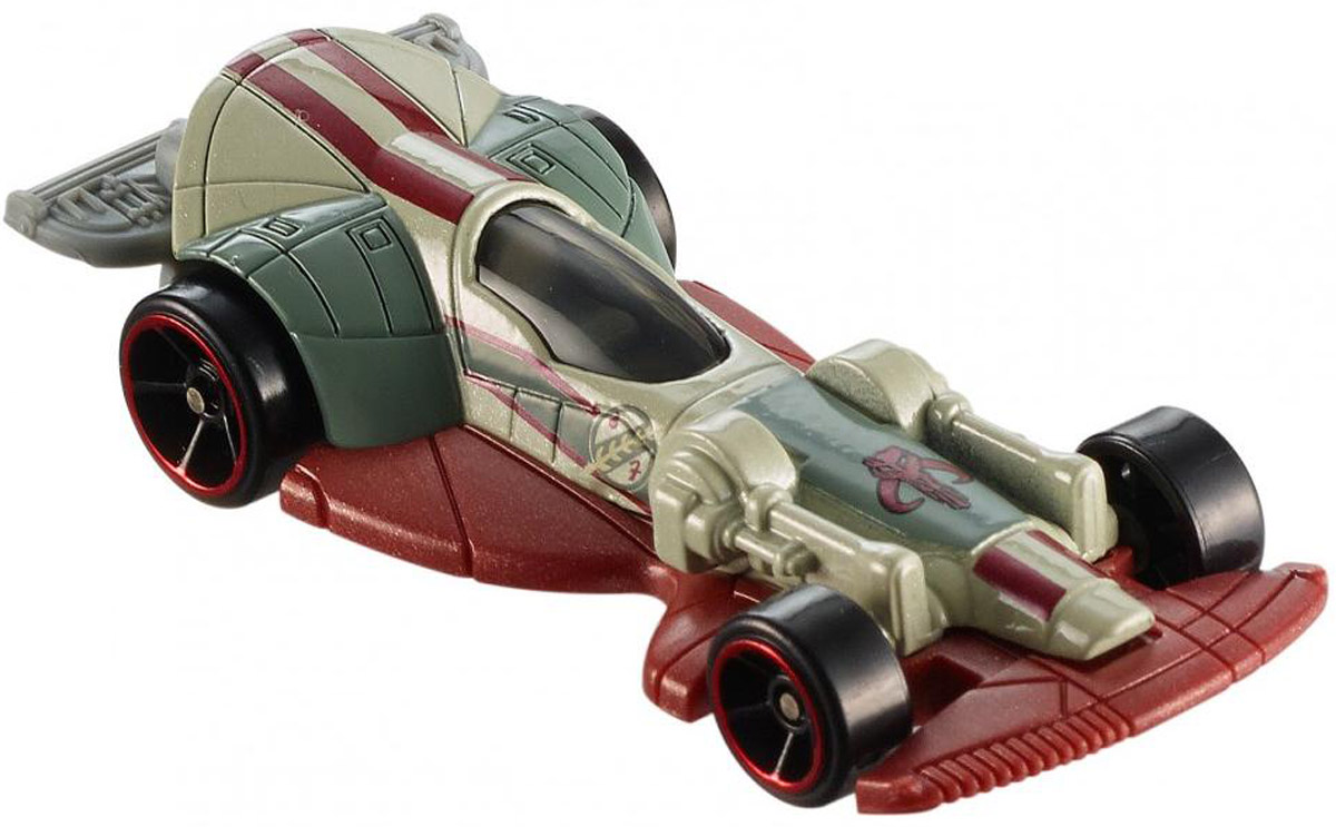 Hot Wheels Star Wars Машинка Boba Fetts Slave IDPV24_DPV28 Hot Wheels Star Wars Машинка Boba Fetts Slave IDPV24_DPV28Свершилось то, чего вы так долго ждали! Космические корабли и звездолеты приобрели форму машинок. Звездные машинки - это точная копия космических крейсеров из Star Wars на колесах. Запускайте их в космические путешествия по трекам Hot Wheels! Машинка Hot Wheels Boba Fetts Slave I обязательно привлечет внимание вашего ребенка. Колеса модели имеют свободный ход. Ваш малыш будет увлеченно играть с этой машинкой, придумывая различные истории. Порадуйте его таким замечательным подарком.
