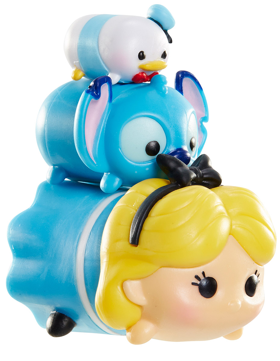 Tsum Tsum Набор фигурок Дональд Дак Стич Алиса980080_113/165/136 Tsum Tsum Набор фигурок Дональд Дак Стич Алиса980080_113/165/136Tsum Tsum - это небольшие коллекционные фигурки, изображающие различных персонажей детских мультфильмов Дисней. Они очень яркие, качественно сделаны и выглядят весьма привлекательно. В набор входят 3 фигурки разных размеров. Отличительной особенностью игрушек является то, что их можно сцеплять друг с другом, усаживая на спины - таким образом, у вас получится подобие оригинальной башенки. Соберите целую коллекцию фигурок! В наборе фигурки под номерами 113, 165, 136.