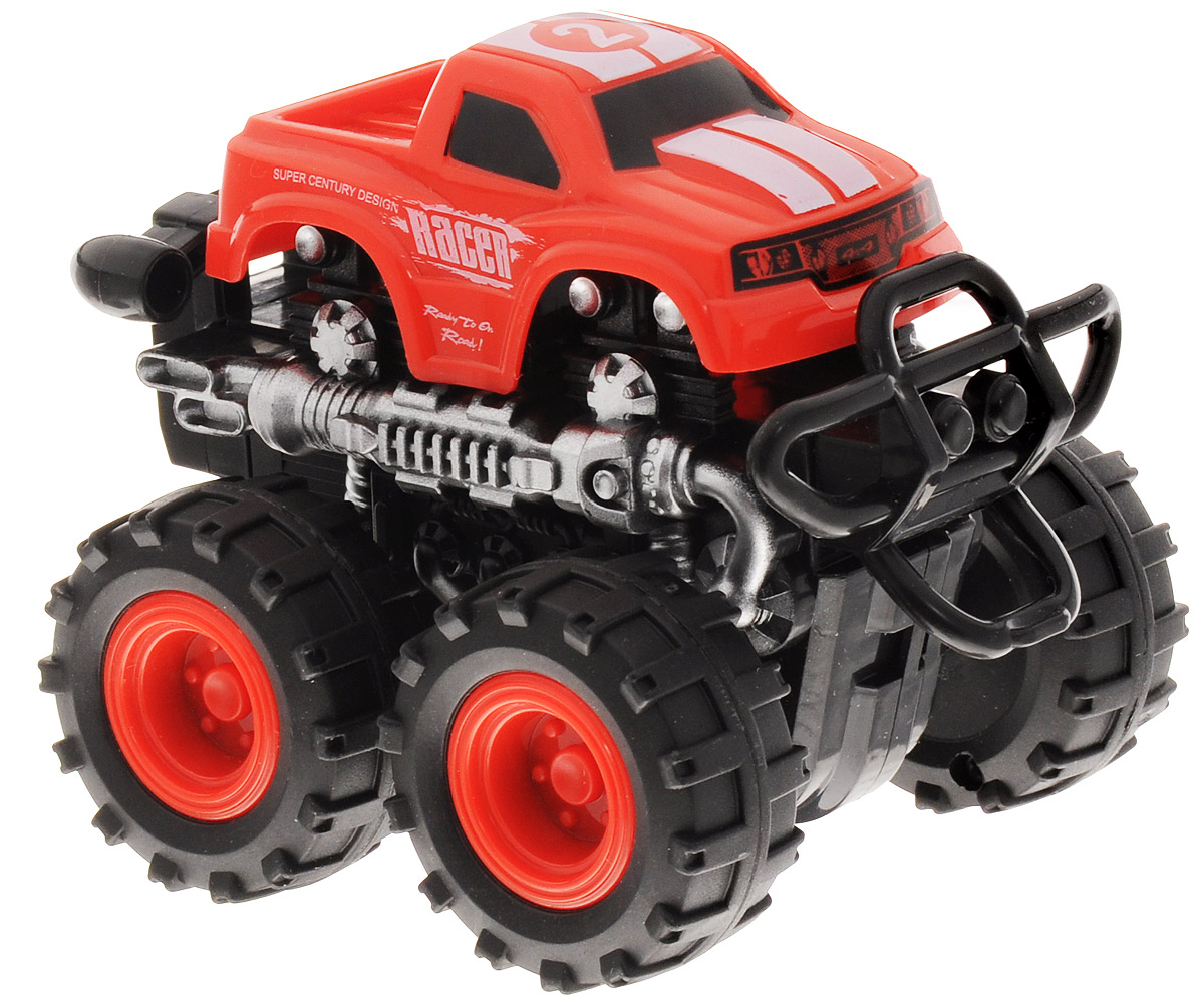 Big Motors Машинка инерционная 4 WD цвет красный №2806B_машинка_красный Big Motors Машинка инерционная 4 WD цвет красный №2806B_машинка_красныйИнерционная машинка Big Motors 4WD станет любимой игрушкой вашего малыша. Игрушка представляет собой внедорожник с большими ребристыми колесами. Машинка оснащена инерционным механизмом. Достаточно немного подтолкнуть машинку вперед или назад, а затем отпустить, и она сама поедет в ту же сторону. Ваш ребенок будет часами играть с этой машинкой, придумывая различные истории. Порадуйте его таким замечательным подарком!