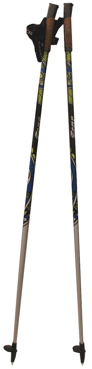 Палки для скандинавской ходьбы Cober Tear Green Oval, цвет: черный, желтый, синий, длина 115 см378 Палки для скандинавской ходьбы Cober Tear Green Oval, цвет: черный, желтый, синий, длина 115 см378Палки для скандинавской ходьбы. Материал: сплав алюминия 7075 T6. Рукоятка: пробка. Темляк: анатомический, регулируемый. Сапожок-толкатель в комплекте Вес 200г