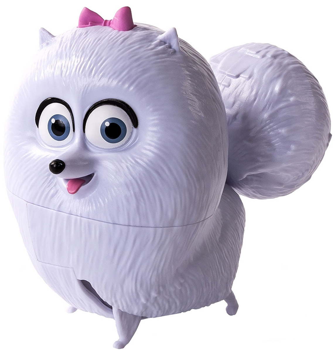 Secret Life of Pets Фигурка озвученная Гиджет72802_20071761 Secret Life of Pets Фигурка озвученная Гиджет72802_20071761Озвученная фигурка Secret Life of Pets Гиджет - отличный подарок для каждого поклонника мультфильма Тайная жизнь домашних животных. Этот добрый и уморительно смешной мультфильм повествует о жизни обычных манхэттенских питомцев, которые вдруг узнают о том, что брошенные животные готовят нападение на них. Фигурка выглядит точь-в-точь как в мультфильме. Красивый белый шпиц Гиджет, которая живет напротив Макса, постоянно следит за собой. Она очень активная, хотя и любит сладко поспать на диване. Эта очаровательная девочка с красивым бантом очень смелая и изобретательная. Она все время наблюдает за Максом и первая узнает о том, что его долго нет дома. Благодаря ей все друзья собираются в месте и идут на его поиски, чем очень сильно помогают и Максу, и Дюку. Несмотря на свою красоту и маленький рост, она очень смелая и добрая, ради своих друзей она готова пойти на все. Игрушка функциональна: у нее подвижные лапки и хвостик, которые приводятся в движение...