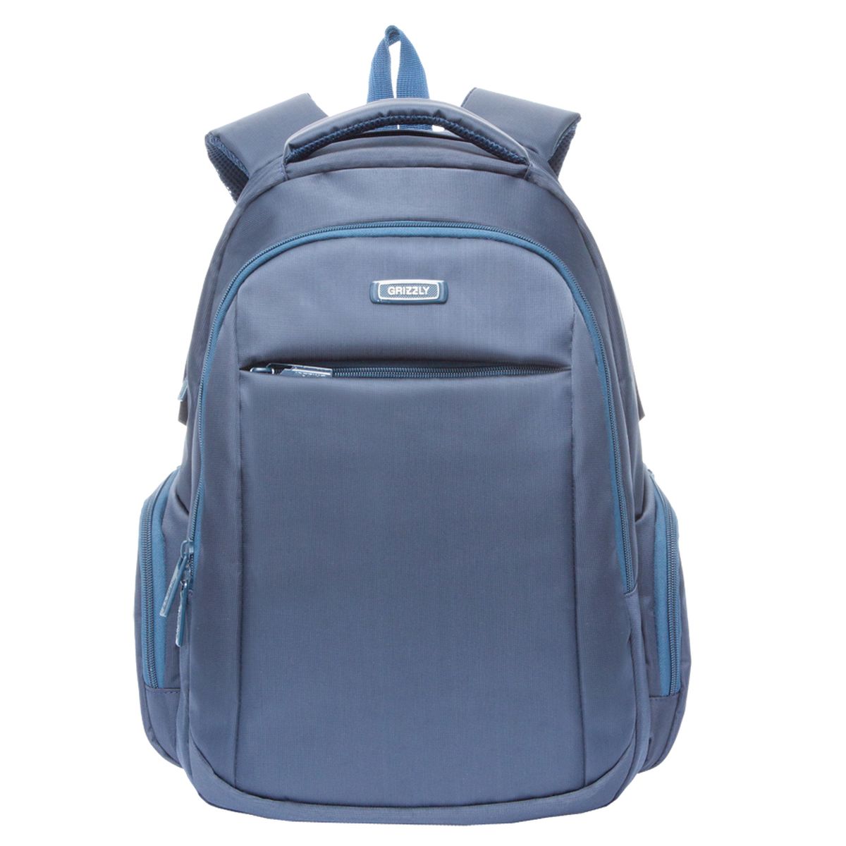 Рюкзак молодежный Grizzly, цвет: синий. 32 л. RU-700-4/2RU-700-4/2 Рюкзак молодежный Grizzly, цвет: синий. 32 л. RU-700-4/2RU-700-4/2Рюкзак молодежный, два отделения, карман на молнии на передней стенке, объемные боковые карманы на молнии, внутренний карман на молнии, внутренний составной пенал-органайзер, внутренний укрепленный карман для ноутбука, анатомическая спинка, мягкая укрепленная ручка, нагрудная стяжка-фиксатор