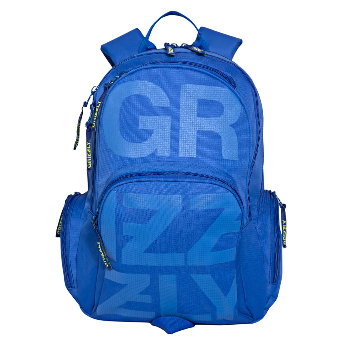Рюкзак молодежный Grizzly, цвет: синий. 26 л. RU-706-1/1RU-706-1/1 Рюкзак молодежный Grizzly, цвет: синий. 26 л. RU-706-1/1RU-706-1/1Рюкзак молодежный, два отделения, карман на молнии на передней стенке, объемный карман на молнии на передней стенке, объемные боковые карманы на молнии, внутренний карман-пенал для карандашей, внутренний карман под гаджет и карман на молнии, жесткая анатомическая спинка, дополнительная ручка-петля, укрепленные лямки