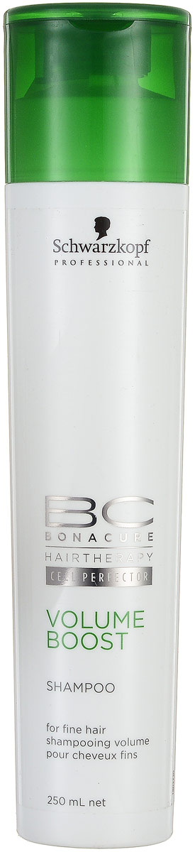 Bonacure Шампунь для волос Пышный объем Volume Boost Shampoo 250 мл1986710 Bonacure Шампунь для волос Пышный объем Volume Boost Shampoo 250 мл1986710Шампунь придающий объем для тонких и ослабленных волос. Мягко очищает волосы и кожу головы. Благодаря новой формуле волосы получают больше ухода и защищены от статики. Шампунь имеет гелевую консистенцию и поэтому не утяжеляет, эффект свежих, чистых и объемных волос. Рекомендуется использовать в комплексе с муссом и спреем BC Volume Boost.