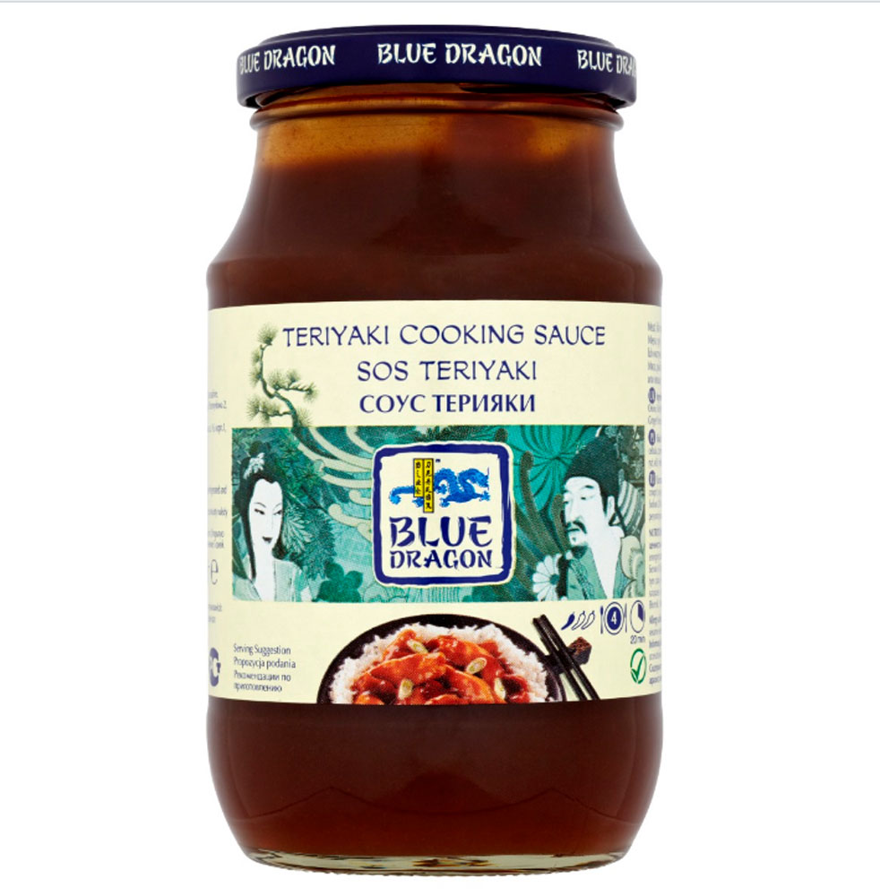 Blue Dragon Соус терияки, 440 г020726 Blue Dragon Соус терияки, 440 г020726Не содержит искусственных красителей и ароматизаторов. Подходит для вегетарианцев и веганов. Хотите проявить творческий подход? Почему бы не добавить грибы шитаки, чтобы получить настоящий японский вкус?