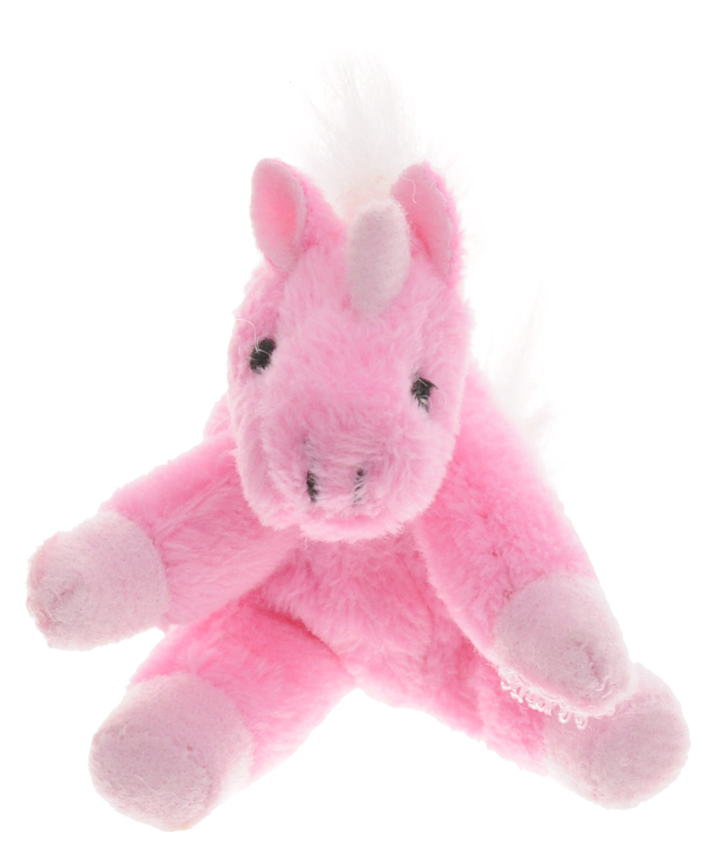 Beanzees Мягкая игрушка Единорог Star 5 смB31001_9_розовый единорог Beanzees Мягкая игрушка Единорог Star 5 смB31001_9_розовый единорогСимпатичная миниатюрная мягкая игрушка Beanzees Единорог Star - это игрушка три в одном. Ее приятно держать в руках, увлекательно коллекционировать, а также эти игрушки можно соединять между собой с помощью липучек и носить как оригинальное украшение на шею или на руку. По легенде эти крошечные животные обитают все вместе в волшебном лесу под названием Бинзилэнд, в котором всегда ярко светит солнышко и цветут цветы. Размер игрушки 5 см, она выполнена из мягкого гипоаллергенного материала, набивка - синтетическое волокно, в том числе специальные пластиковые гранулы, делающие эту игрушку замечательным антистрессом. На лапках единорога располагаются маленькие текстильные липучки, с помощью которых игрушку можно соединять с другими.
