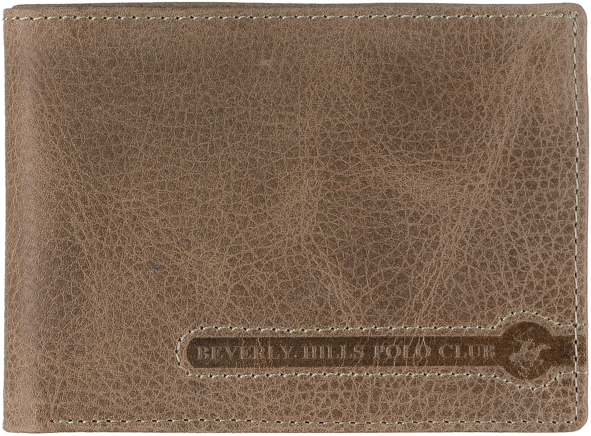 Портмоне мужское Beverly Hills Polo Club, цвет: светло-коричневый. 391391_camel Портмоне мужское Beverly Hills Polo Club, цвет: светло-коричневый. 391391_camelУльтратонкое портмоне Beverly Hills Polo Club выполнено из натуральной фактурной кожи. Внутри портмоне располагается отделение для купюр, четыре кармана для кредиток и визиток, два отделения для Sim-карт, одно отделение для SD-карт, отделение для монет на клапане с кнопкой. Также внутри отделения для купюр есть четыре кармана для визиток и кредиток и кармашек для чеков. Портмоне для мужчины - неотъемлемая часть имиджа! Порадуйте мужчину таким ярким, стильным и практичным подарком! Поставляется портмоне в фирменной картонной коробке.