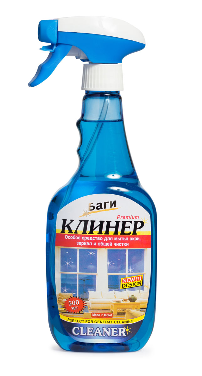 Средство для мытья окон и общей чистки Bagi Клинер Спрей, 500 млH-208320-0 Средство для мытья окон и общей чистки Bagi Клинер Спрей, 500 млH-208320-0особое средство для мытья окон, зеркал, пластиковых поверхностей, жалюзи, общей уборки помещений