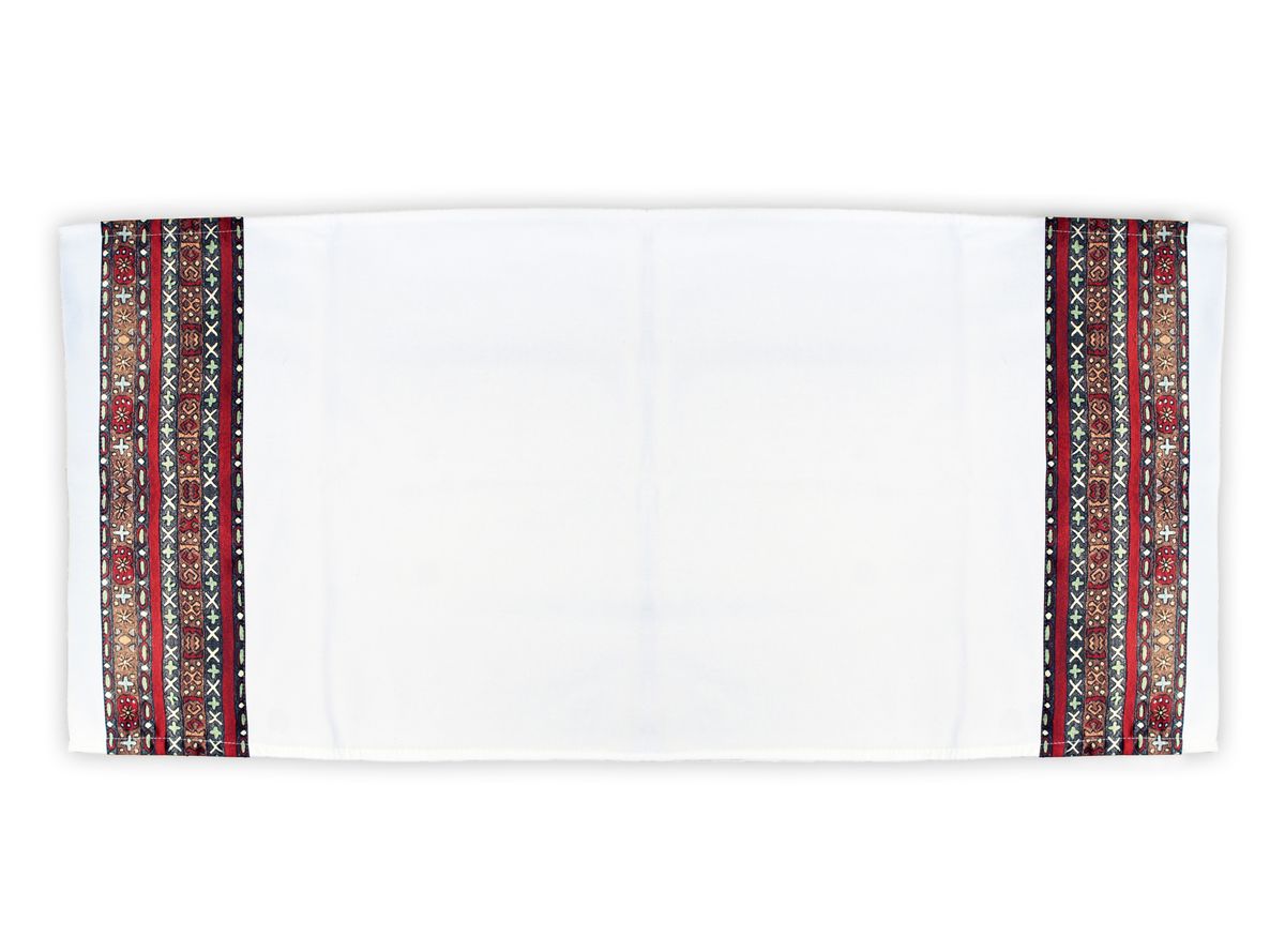 Рушник GiftnHome Этнический узор, 45 х 74 смTWL-Этник Рушник GiftnHome Этнический узор, 45 х 74 смTWL-ЭтникРушник изготовлен из натурального материала Молескин - прочная хлопчатобумажная ткань, очень приятная и мягкая на ощупь! Декор выполнен из атласа(искусственный шелк)