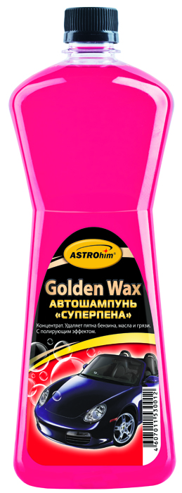 Шампунь автомобильный ASTROhim Golden Wax, с полирующим эффектом, 1 лАС-310 Шампунь автомобильный ASTROhim Golden Wax, с полирующим эффектом, 1 лАС-310Шампунь автомобильный ASTROhim Golden Wax - концентрированный автошампунь с высоким содержанием поверхностно-активных веществ. Разработан специально для удаления самых стойких дорожных загрязнений с любых видов лакокрасочного покрытия, стекол, пластиковых и резиновых деталей автомобиля. Обладает полирующим эффектом. Образует обильную пену. Способ применения: Растворите в 5-7 л холодной или теплой воды 50-70 мл автошампуня. Вымойте кузов губкой, регулярно ее переворачивая и смывая грязь. Смойте пену водой и протрите кузов насухо замшей или чистой тряпкой. Внимание! Избегать попадание на кожу и в глаза. При попадании - тщательно промыть чистой водой. В случае появления симптомов раздражения немедленно обратиться к врачу. Не глотать, при попадании вовнутрь постарайтесь вызвать рвоту. Немедленно обратитесь к врачу. Не вдыхать испарения и брызги. Беречь от детей! Не курить во время использования! Огнеопасно! Состав:...