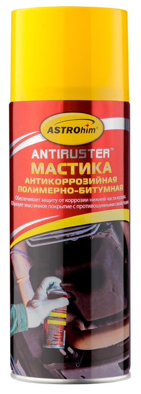 Мастика антикоррозийная полимерно-битумная Astrohim, аэрозоль, 520 мл. АС-490АС-490 Мастика антикоррозийная полимерно-битумная Astrohim, аэрозоль, 520 мл. АС-490АС-490Мастика антикоррозийная полимерно-битумная Astrohim Ас-490 аэрозоль, 520 мл