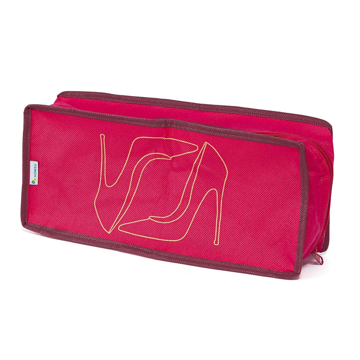 Органайзер для обуви Homsu Lady in Red, 35 х 15 х 11 смHOM-660 Органайзер для обуви Homsu Lady in Red, 35 х 15 х 11 смHOM-660Органайзер для обуви удобно вмещает в себя одну пару обуви. Органайзер не проницаемый для влаги и грязи, изготовлен из высококачественного материала, он поможет полноценно сберечь вашу обувь как в домашнем хранении, так и во время транспортировки. Размер изделия:35x15x11см.