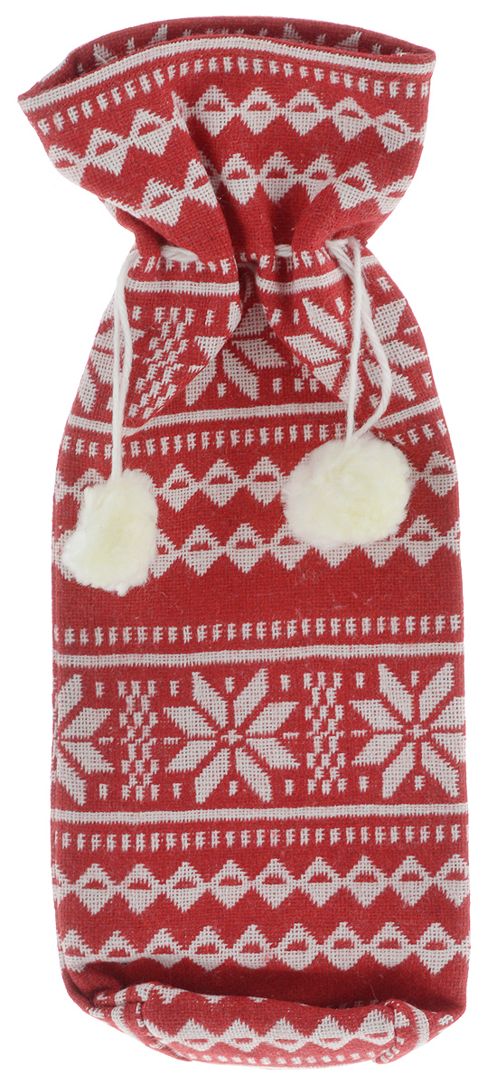 Мешок подарочный для бутылки Winter Wings Норвежские узоры, 7 х 7 х 35 смN02305/КРБЕЛ Мешок подарочный для бутылки Winter Wings Норвежские узоры, 7 х 7 х 35 смN02305/КРБЕЛНовогодний мешок на кулиске Winter Wings Норвежские узоры, выполненный из полиэстера, украшен оригинальным рисунком и помпонами. Этот аксессуар предназначен специально для красивого оформления бутылки или служит дополнительным элементом для подарка. Размер мешка: 7 х 7 х 35 см.