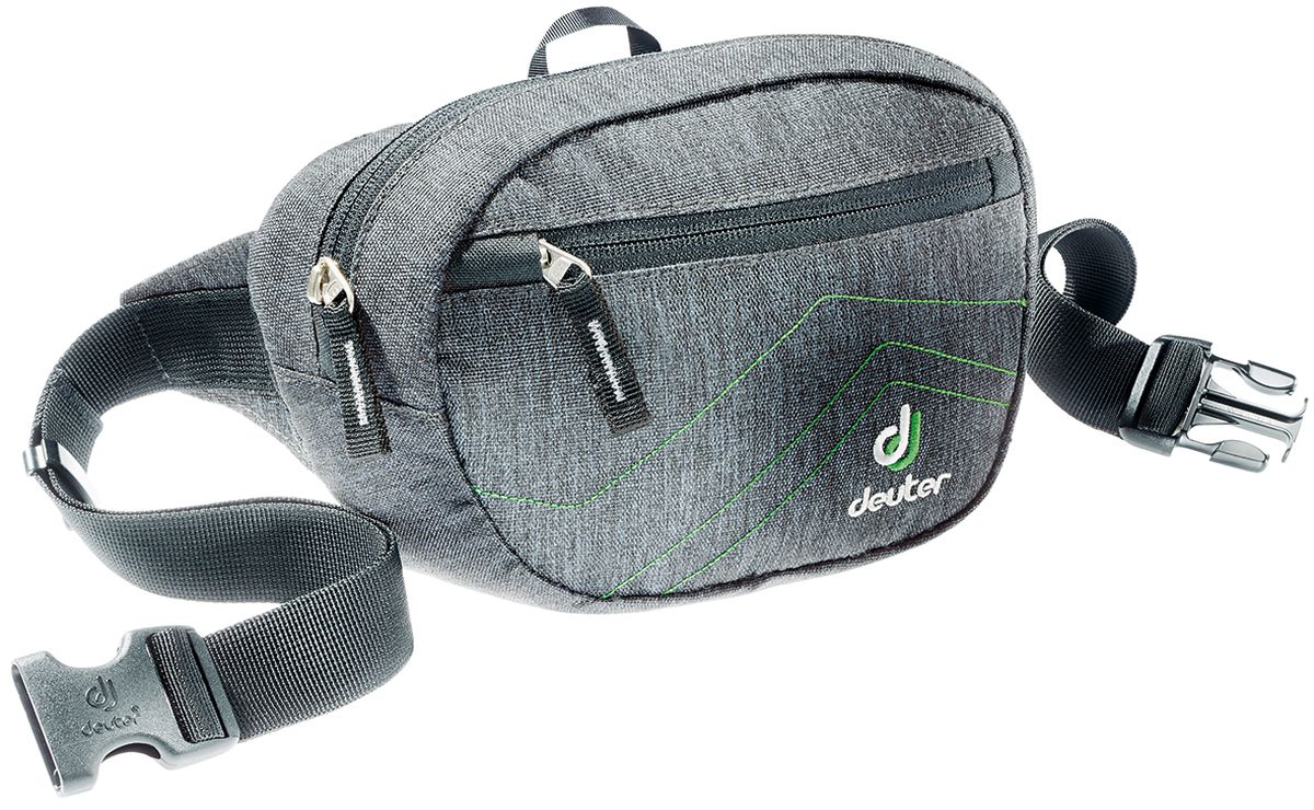 Сумка поясная Deuter Organizer Belt, цвет: черный, 1,8 л39024_7712 Сумка поясная Deuter Organizer Belt, цвет: черный, 1,8 л39024_7712Удивительно легко и удобно носить с собой: наши просторные поясные сумки также выполнены с городским дизайном. Основное отделение на молнии Внутренний сетчатый карман на молнии С двумя внутренними отсеками Небольшой сетчатый отсек на молнии Передний карман на молнии Регулируемым набедренный пояс Крючок для ключей Вес: 145 г Размеры: 14х23х6 см Объем: 1,8 л