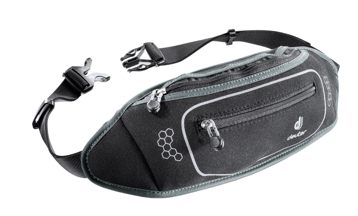 Сумка поясная Deuter Neo Belt II, цвет: черный, серый39050_7410 Сумка поясная Deuter Neo Belt II, цвет: черный, серый39050_7410Эти стильные поясные сумки из неопрена подойдут и для пляжа, и для города, и для загородной пробежки; они хорошо прилегают к телу и практически невесомы. Особенности: - центральное отделение на молнии; - канал для провода от наушников; - два внутренних кармана на молнии; - отражатель ЗМ; - передний карман на молнии; - крючок для ключей.