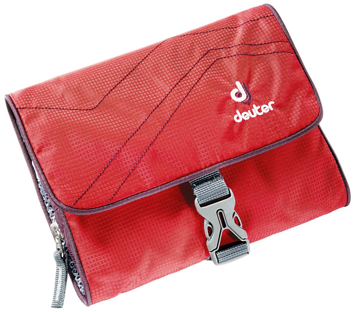 Косметичка Deuter Wash Bag I, цвет: красный, фиолетовый, 16 см x 19 см x 3 см39414_5513 Косметичка Deuter Wash Bag I, цвет: красный, фиолетовый, 16 см x 19 см x 3 см39414_5513Дорожная косметичка Deuter Wash Bag I, выполненная из полиэстера, незаменима в путешествиях и командировках. Косметичка содержит один сетчатый карман на молнии, органайзер с петлями из эластичной ленты. Застегивается на замок-карабин. Изделие снабжено текстильной петлей для подвешивания. Стильная дорожная косметичка станет практичным аксессуаром, который идеально дополнит ваш образ.