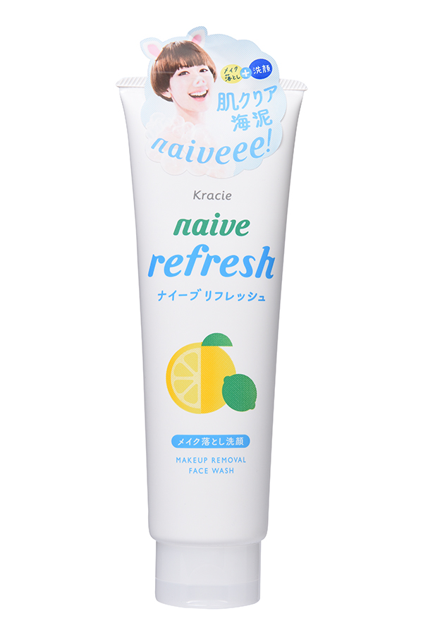 Kracie 60793kr Naive Пенка для умывания и удаления макияжа с ароматом цитрусовых, 200 г60793kr Kracie 60793kr Naive Пенка для умывания и удаления макияжа с ароматом цитрусовых, 200 г60793krПенка для умывания особой мелкой текстуры тщательно смывает кожный жир, глубоко очищает поры, удаляет макияж и подходит для ежедневного применения. Органический микс из компонентов 100 % растительного происхождения мягко очищает (орех мыльного дерева) и увлажняет (олива и корень алтея) кожу. Морской ил издавна считается полезным средством для ухода за кожей. Он прекрасно очищает кожу, удаляет токсины и излишки кожного жира, избавляет от следов стресса и усталости, ликвидирует воспалительные процессы. Благодаря маслу орехов макадамия в составе, пенка хорошо удаляет макияж. Не содержит парабенов, спиртов и красителей. С ароматом свежего грейпфрута и лайма.