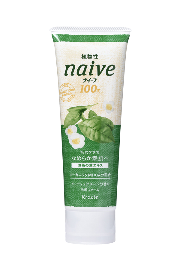 Kracie 67383 Naive Пенка для умывания с экстрактом чайного листа 110 г67383kr Kracie 67383 Naive Пенка для умывания с экстрактом чайного листа 110 г67383krПенка для умывания особой мелкой текстуры тщательно смывает кожный жир, глубоко очищает поры и подходит для ежедневного применения. Органический микс из компонентов 100 % растительного происхождения мягко очищает (орех мыльного дерева) и увлажняет (олива и корень алтея) кожу. Экстракт чайного листа тонизирует, придаёт коже упругость, способствует сужению пор. Не содержит парабенов, спиртов и красителей. С освежающим ароматом свежей зелени
