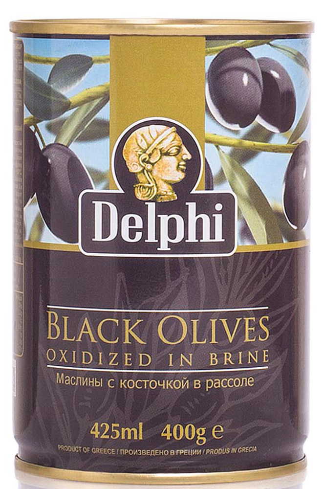 Delphi Маслины с косточкой в рассоле Superior 261-290, 400 г51.0029,1 Delphi Маслины с косточкой в рассоле Superior 261-290, 400 г51.0029,1Маслины из Греции популярны по всему миру благодаря полезным веществам и витаминам, содержащимся в них. Их используют во многих кухнях мира, в салатах, закусках, пицце.